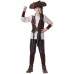 Caribbean Pirates Costume Set for Men and Children, Parent-Child Matching Outfits for Halloween Party and Costume Ball
