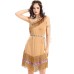 Halloween Costume Adult Women's Native  Indigenous Outfit Wild Forest Hunter Performance Costume
