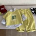 Children's Spring and Autumn Three piece Set for Female Baby