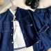 Children's clothing denim two-piece set Children's clothing denim two-piece set