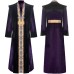 Halloween Purple Albus Dumbledore Cosplay Costume Halloween School Headmaster Cosplay Clothing Factory