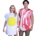 Couples Breakfast Food Set Cosplay Halloween Costume
