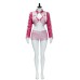 Princess Peach Cosplay Costume Super Mario Kart Outfit Cosplay Set for Party and Stage Performance