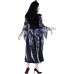 Halloween Dark Evil Crow Tulle Ghost Bride Cosplay Costume for Carnival and Easter Party