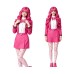 Descendant 5 Dark Fantasy Pink Princess Cosplay Costume Halloween Red Rise Series Stage Performance Outfit Descendant 5 Dark Fantasy Pink Princess Cosplay Costume Halloween Red Rise Series Stage Performance Outfit