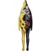 Fortnite Half-Anatomy Banana Costume Skull Banana Game Cosplay Costume Halloween Party Outfit