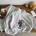 Children's set cartoon elephant print set Spring and Autumn