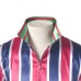Halloween Costume Cos Bowie Cos Zig Starry Pink Blue Striped Outfit Stage Performance Costume