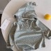 Children's long sleeved base autumn hooded