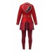 Red Queen Cosplay Costume from Descendants 5, Little Red Riding Hood Anime Cosplay Outfit, Punk Halloween Performance Costume