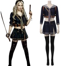 Pretty Little Liars Cosplay Emily Browning Full Set Women's Baby Doll Costume Pretty Little Liars Cosplay Emily Browning Full Set Women's Baby Doll Costume