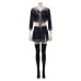 Pretty Little Liars Cosplay Emily Browning Full Set Women's Baby Doll Costume