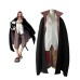 One Piece Red-Haired Shanks Cosplay Costume, Two Years Ago Shanks Anime Cosplay Outfit