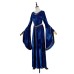 Vintage Court Ball Flared Sleeve Cosplay Medieval Queen Costume Halloween Outfit