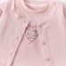 Infant Toddler Knitwear Two-Piece Style Girl's Versatile Cute Korean Cartoon Top