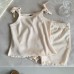 Girl's Cool Tank Top Set Cute and Versatile Thin Strap Two Piece Set