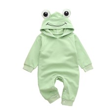 Cute Baby Onesie Long Sleeve Hooded Outfit for Boys and Girls Newborn