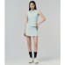 Spring Summer New College Style Tennis Outfit Women's Lightweight Sport Two-Piece Set Fashion Running Golf Set