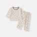 Cute Cartoon Printed Comfortable Two-Piece Home Wear Set for Toddlers and Kids