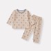 Cute Cartoon Printed Comfortable Two-Piece Home Wear Set for Toddlers and Kids