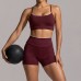 Cross-border Bare-Feel Yoga Set Y-Shape Tight Color-Blocking Casual Sport Set Outdoor Running Fitness Yoga Wear for Women Cross-border Bare-Feel Yoga Set Y-Shape Tight Color-Blocking Casual Sport Set Outdoor Running Fitness Yoga Wear for Women