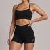 Cross-border Bare-Feel Yoga Set Y-Shape Tight Color-Blocking Casual Sport Set Outdoor Running Fitness Yoga Wear for Women Cross-border Bare-Feel Yoga Set Y-Shape Tight Color-Blocking Casual Sport Set Outdoor Running Fitness Yoga Wear for Women