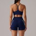 Cross-border Bare-Feel Yoga Set Y-Shape Tight Color-Blocking Casual Sport Set Outdoor Running Fitness Yoga Wear for Women Cross-border Bare-Feel Yoga Set Y-Shape Tight Color-Blocking Casual Sport Set Outdoor Running Fitness Yoga Wear for Women