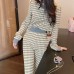 Chic Style Women's Two-Piece Set Spring and Autumn Fashion Outfit for Petite Women, Complete Matching Set, Trendy Casual Wear