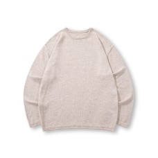 Solid color long sleeved top