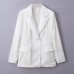 Commuting style jacquard fabric texture suit