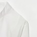 Stand up collar buckle micro transparent short top