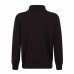 Turn-Down Collar Double-Layered High Neck Long Sleeve Knitwear for Men