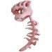 Dinosaur Skeleton Headpiece Dinosaur Bones Hat Mask Cosplay Decoration Prop for Kids and Adults
