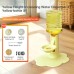 Gravity Cat Water Dispenser, No Electricity, Filter-Free, Adjustable Height Pet Fountain for Cats & Small Dogs