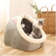 New Season Four-Season Cat House, Cat Hut, Dog Bed, Summer Cat Villa, Semi-Enclosed Cat Nest, Pink Rabbit Style