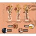Hot selling Wall Decoration Background Iron Art Painting New Metal Vase Wall Hanging Wall Decoration Bedroom Living Room Home Fu
