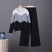 Hooded long sleeved suit