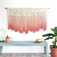 Hand woven gradient tapestry