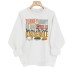 Slogan print loose women Slogan print loose women