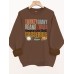 Slogan print loose women Slogan print loose women