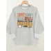 Slogan print loose women Slogan print loose women