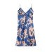 New simulation silk pajamas Ladies summer sexy strap nightdress cool casual  Pajamas