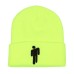 Embroidery Billie Eilish Beanie Hat Women Men Knitted Warm Winter Hats For Women Men Solid Hip-hop Casual Cuffed Beanies Bonnet