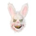 Evil Bloody Rabbit Mask Bloody Plush Bear Mask Halloween Horror Masks Masquerade Party Cosplay Masque Easter Props Tricky Mask