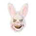 Evil Bloody Rabbit Mask Bloody Plush Bear Mask Halloween Horror Masks Masquerade Party Cosplay Masque Easter Props Tricky Mask