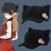 Japanese Anime Neon Genesis Evangelion EVA Asuka Langley Soryu Cosplay Cat Ears Hat Polar Fleece Plush Cap With Badges
