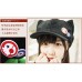 Japanese Anime Neon Genesis Evangelion EVA Asuka Langley Soryu Cosplay Cat Ears Hat Polar Fleece Plush Cap With Badges