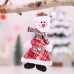 Merry Christmas Santa Claus Snowman Reindeer Ornaments Decor Festival Party Xmas Tree Hanging Decoration Pandent Decals