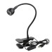 Eyes Protection LED Desk Light Clamp Lamp Flexible LED Book Reading Desk Lamp USB Clip On Desk Light Bedroom Night Lighting