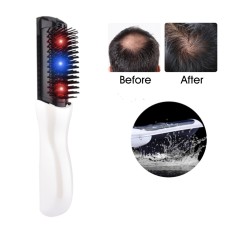 Electric Laser Comb Therapy Promote Hair Growth Massage Equipment Stop Hair Loss Treatment Brush Product Men Xmas Birthday Gift
